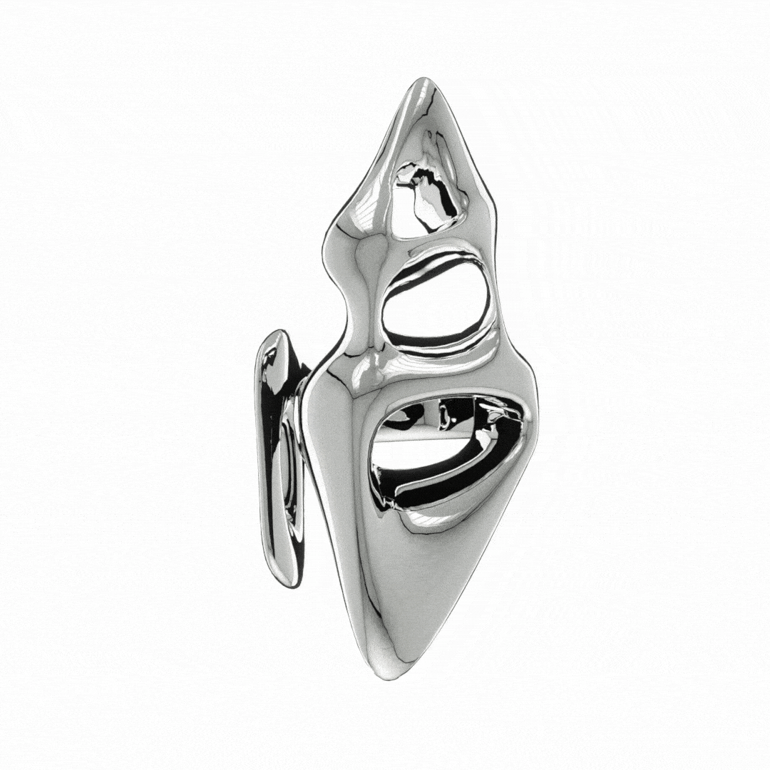 Skull Ring - Shiny